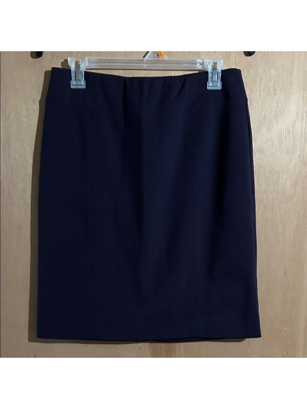 NWT J Jill Classic Navy Pencil Skirt